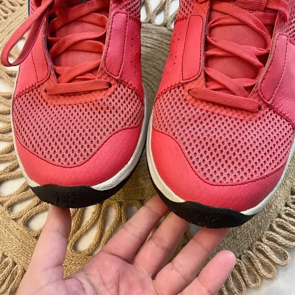 Nike Ja 1 Ember Glow Red Low Top Sneakers Size 8.5 DR8785-800